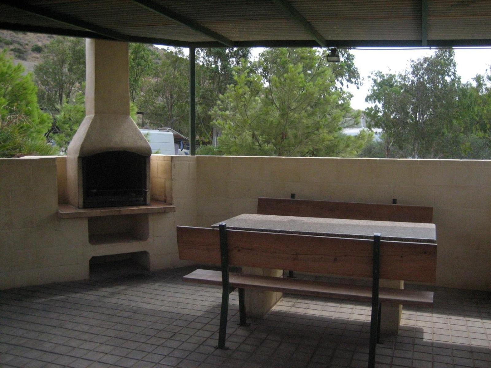 Camping Albergue Tau Hotel San José Buitenkant foto